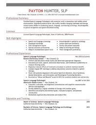 See more ideas about speech therapy materials, speech therapy, speech and language. Best Speech Language Pathologist Resume Example Livecareer