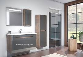 Orka Lago 100 Banyo Dolabi Boy Dolabi 40 Kahve Tas Antrasit Boy Dolabi Dahildir 2020 Banyo Dolabi Banyo Ic Dekorasyonu Dolaplar