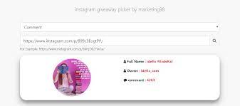 Maybe you would like to learn more about one of these? Instagram Giveaway Picker Instagram Comment Picker