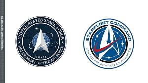 The national aeronautics and space administration (nasa). Why The Space Force Logo Looks Like Star Trek And Star Trek Looks Like Nasa Slashgear
