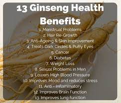 13 Ginseng Health Benefits Ginseng Benefits Health Ginseng