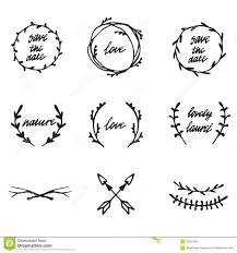 Ancient Wreath Text Dividers And Borders With Laurel Leaves Wreath Clip Art Text Dividers Calligraphy Borders