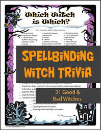 Here is 200 common general knowledge questions and answers for learners who're getting ready for aggressive exams, or to be the king among all other friends. Which Witch Is Which Printable Witch Trivia Game