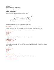You can select different variables to customize these quadrilaterals and. 5 03 Review Answer Key Pdf Geometry Unit Quadrilaterals And Polygons Section Squares Rectangles And Rhombi Review Worksheet Key Use Square Klmn To Course Hero