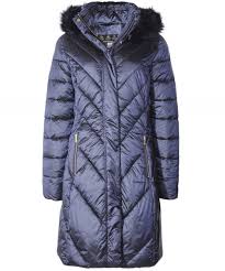 Reesdale Faux Fur Trim Quilted Jacket