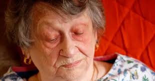 Woman, 93, virtually living alone as 'dilapidated' flats crumble around her 