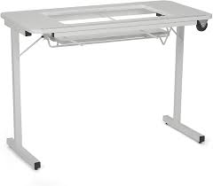 Check spelling or type a new query. Amazon Com Arrow 611 Gidget Ii Folding Sewing Cutting Quilting And Craft Table Portable With Wheels And Lift White Finish Arrow Companies Llc Arts Crafts Sewing