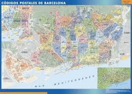 Barcelona maps, including the barcelona metro, bus and city maps, and the tourist bus route, all for easy navigation around for a detailed street map of barcelona you can't really beat google maps. Zip Codes Barcelona Map Zip Codes Of Spain Wall Maps Of The World Countries For Africa