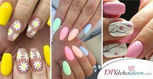 Zusätzlich kommt endlich die farbe rosa zur geltung, die ja immer noch absolut up to date ist. 30 Fruhlingsnagel Ideen Zum Selbermachen Nageldesign Fur Den Fruhling