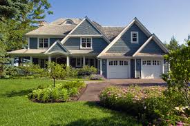 Check spelling or type a new query. Stone And Cedar Shingle Lakefront Retreat With Wrap Around Covered Porch Traditional Exterior Chicago By Orren Pickell Building Group Houzz