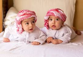 Arabic Twin Boys Being Photographed At Their Home Twins Twin Boys Arab Baby Cutebaby Arabicboys Cute Twins Twin Baby Boys Twin Names