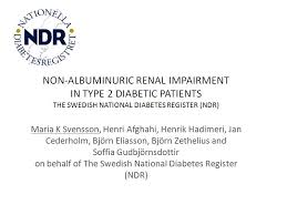 Effects of losartan on renal and cardiovascular outcomes in patients with type 2 diabetes and nephropathy. The Majority Of Type 2 Diabetic Patients With Renal Impairment Have Non Albuminuric Renal Disease The Swedish National Diabetes Register Ndr Virtual Meeting Easd