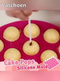Cake pops are generally made in a circular shape from vanilla or chocolate cake, then dippe… Cake Pops Silicone Mold Video In 2021 Cake Pops Storing Cake No Bake Cake