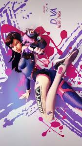 Overwatch Dva Art Overwatch Dva Cosplayclass Fondos De Pantalla Overwatch Personajes De Anime Overwatch