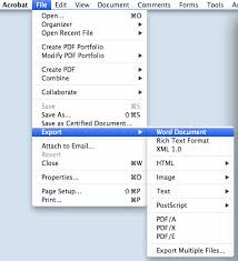 How To Convert A Pdf To A Word Document Microsoft Word Document Words Virtual Assistant Training