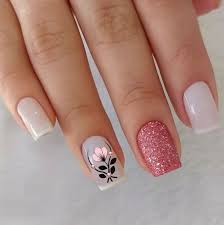 Empezamos con este diseño de uñas cortas estilo animal print. Juvenil Unas Cortas Decoradas Sencillas 2019 Elegantes Unas Acrilicas