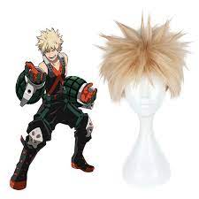 4.8 out of 5 stars 115. Anime Boku No Hero Academia Bakugou Katsuki Wig Cosplay Costume My Hero Academia Short Hair Men Women Wigs Hero Costume Costume Costumeanime Cosplay Costumes Aliexpress