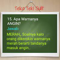 We did not find results for: Teka Teki Kocak Dan Jawabannya Teka Teki Lucu