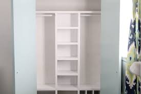 The 2 outer units are made u. How To Build A Simple Inexpensive Diy Closet Organizer Lovely Etc