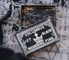 In Victorian Times It Was Considered Socially Disastrous To Wear Shiny Shiny Metal During The Year Long Peri Victorian Era Mourning Jewelry