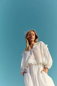 Xirena Lucille Long Sleeve Top w/ Ruffle