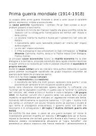 La seconda guerra mondiale ha investito più aree della prima essendosi combattuta in tre zone: Prima Guerra Mondiale Riassunto Docsity