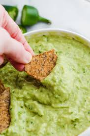 Creamy Salsa Verde Guacamole Recipe Creamy Salsa Thanksgiving Appetizer Recipes Salsa Verde
