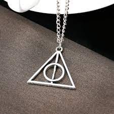 Harry Potter Deathly Hallows Necklace Harry Potter Jewelry Harry Potter Deathly Hallows Deathly Hallows Necklace