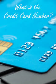 Word origin late middle english (in sense 3 of the noun): What Is A Credit Card Number Sasha Yanshin