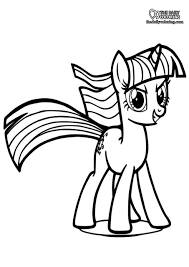 Pinkie pie was originally supposed to be called pegasus and is the only pony of the 6 whose name doesn't match her cutie mark. Pony Coloring Pages The Daily Coloring
