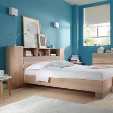 Bleu nuit ou prune adaptée. Meuble Tete De Lit Avec Rangement Conforama Venus Et Judes