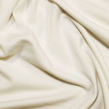 One stop fabrics 60 wide thin soft touch jersey flowers/leaves stretch fabric. Jersey Cotton Brushed Ivory