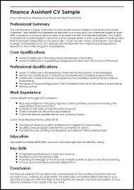 Job application letter for waiter working as a waiter or waitress is a busy, fast paced and sometimes physically demanding job. Finance Assistant Cv Examples Financeviewer