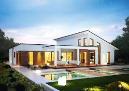 Bungalow L Mit Pultdach Von Rensch Haus Haus Bungalow Architektur Haus Haus