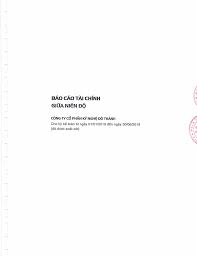 giữa niên độ - công ty cổ phần kỹ nghệ đô thành - Người quan sát