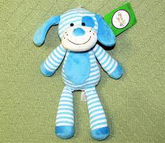 Sweet Sprouts Animal Adventure Blue Striped Dog Plush Stuffed 12 With Tag Pup Animaladventure Cute Stuffed Animals Animals Plush