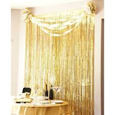 Foil Tinsel Party Curtain Backdrop Photo Shooting Decoration Streamer Backdrop Masquerade Party Decorations Backdrops For Parties