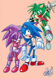 Shadow hung up, still a little puzzled. Grab A Strawberry Dawn Let S Have Some Fun Sonic Underground By Sapphire1010 Sonic Fotos Sonic Sonic El Erizo