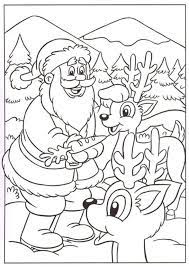 free printable reindeer coloring pages santa christmas sheets coloriage blason de saint barthelemy