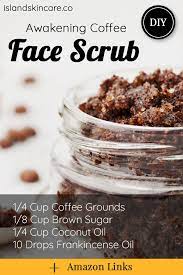 Diy Awakening Coffee Face Scrub Recipe Coffee Face Scrub Diy Face Scrub Face Scrub