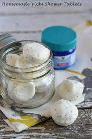 Diy Homemade Vicks Shower Tablets Shower Tablets Homemade Gifts For Men Homemade