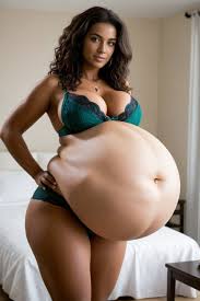 Super Massive Hyper Vore Belly Vore, Short Wavy Hair, Big Belly AI Porn