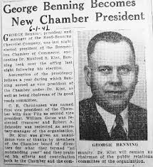 George Benning (1897