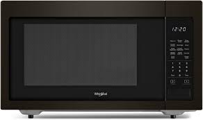 Maybe you would like to learn more about one of these? Whirlpool Black Stainless Steel Countertop Microwave 1 6 Cu Ft Ywmc30516hv Leon S