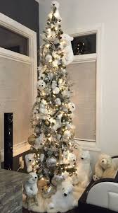 Polar Bear White Christmas Tree Pencil Christmas Tree Skinny Christmas Tree Slim Christmas Tree Hello beauties ~ today i will be creating a 5.4 ft. pinterest