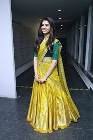 Actress Krithi Shetty Saree Photos Uppena Pre Release Function Uppena blockbuster celebrations @ rajahmundry photos. actress krithi shetty saree photos
