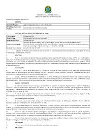 PRESIDÊNCIA DA REPÚBLICA TERMO DE ABERTURA DE PROJETO (TAP) Processo nº  00261.0012862022-93 1. PROJETO Nome do Projeto: Agen