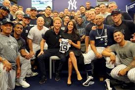 Archie, i like that name, the royal told the schoolboy before he called his wife over to tell her the name too. Meghan Markle Prince Harry Gifted Archie Jersey At Yankees Game In London