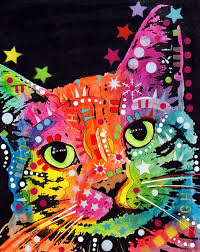 Dean Russo Art Fine Art America Cat Colors Cat Art Animal Art