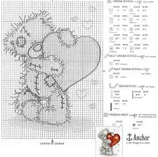 Pdf pattern with black and white symbols pdf pattern with color symbols information about strands and symbols. Tatty Teddy Cross Stitch Patterns Cheaper Than Retail Price Buy Clothing Accessories And Lifestyle Products For Women Men